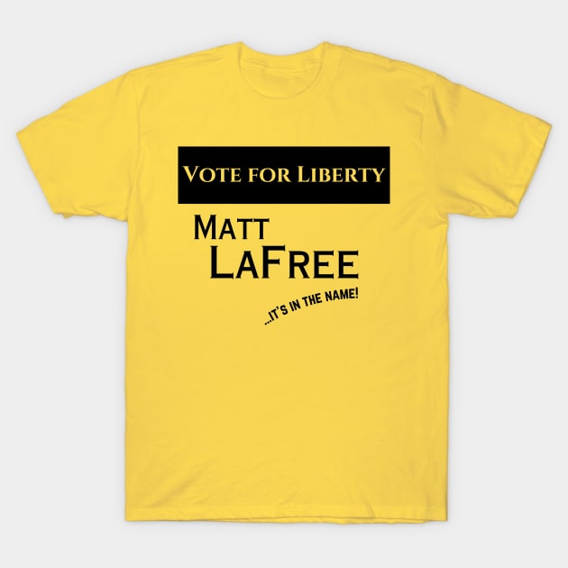 Vote for Liberty T-Shirt by mplusshift2